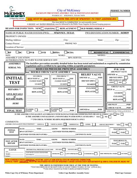 city of mckinney tx permits.